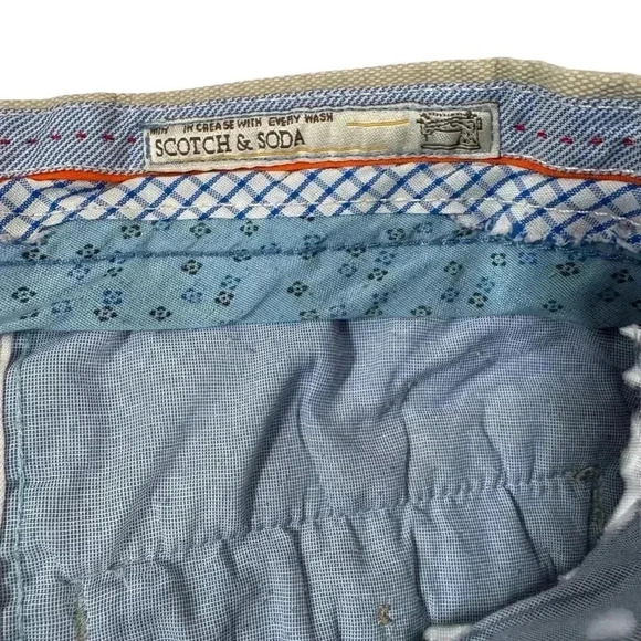 Mens Scotch & Soda Beige Pants Jeans size 38 - Picture 4 of 16